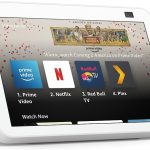 Echo Show 8 (2nd Gen) | HD smart display with Alexa and 13 MP camera | Glacier White