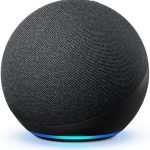 Echo (4th Gen) | With premium sound, smart home hub, and Alexa | Charcoal